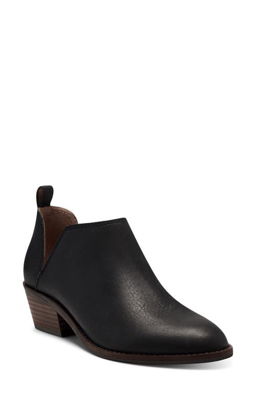 Lucky Brand Fayth Bootie In Black