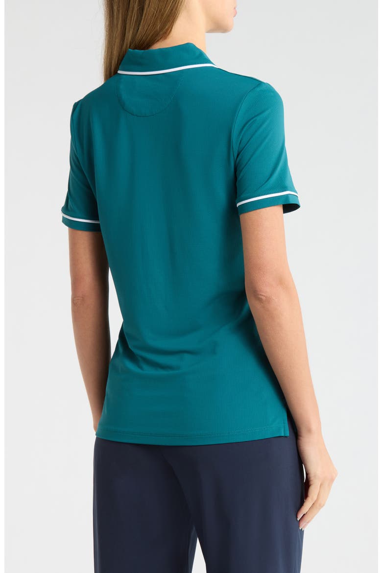 Veronica Performance Polo, Alternate, color, CHESAPEAKE BAY