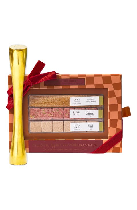 Cranberry Apple Cider Mule Mocktail Mixer Kit