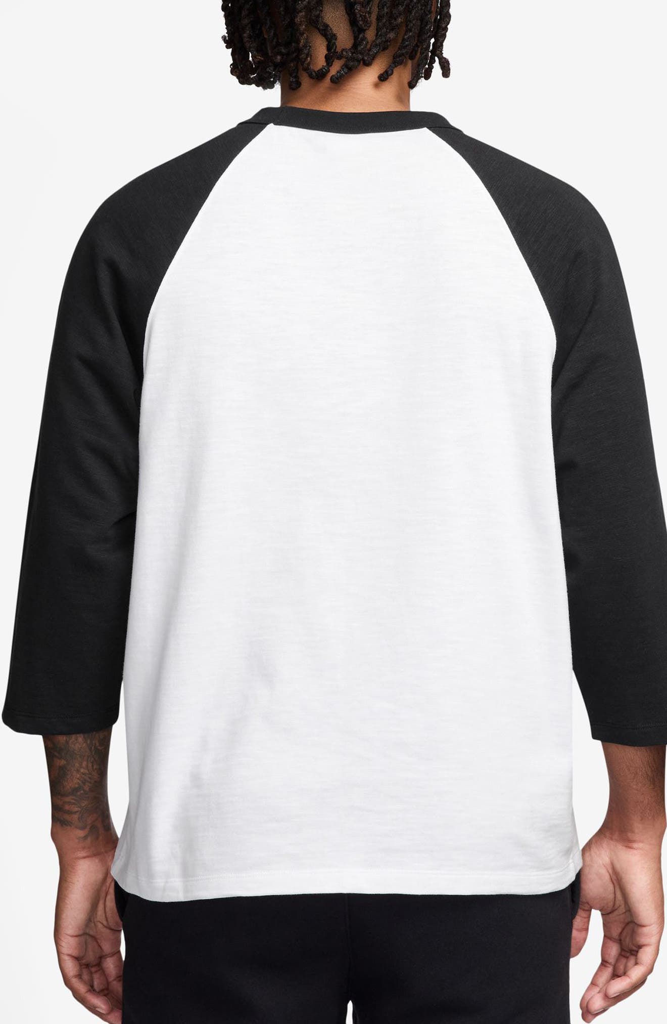 nike three quarter sleeve shirts & tops