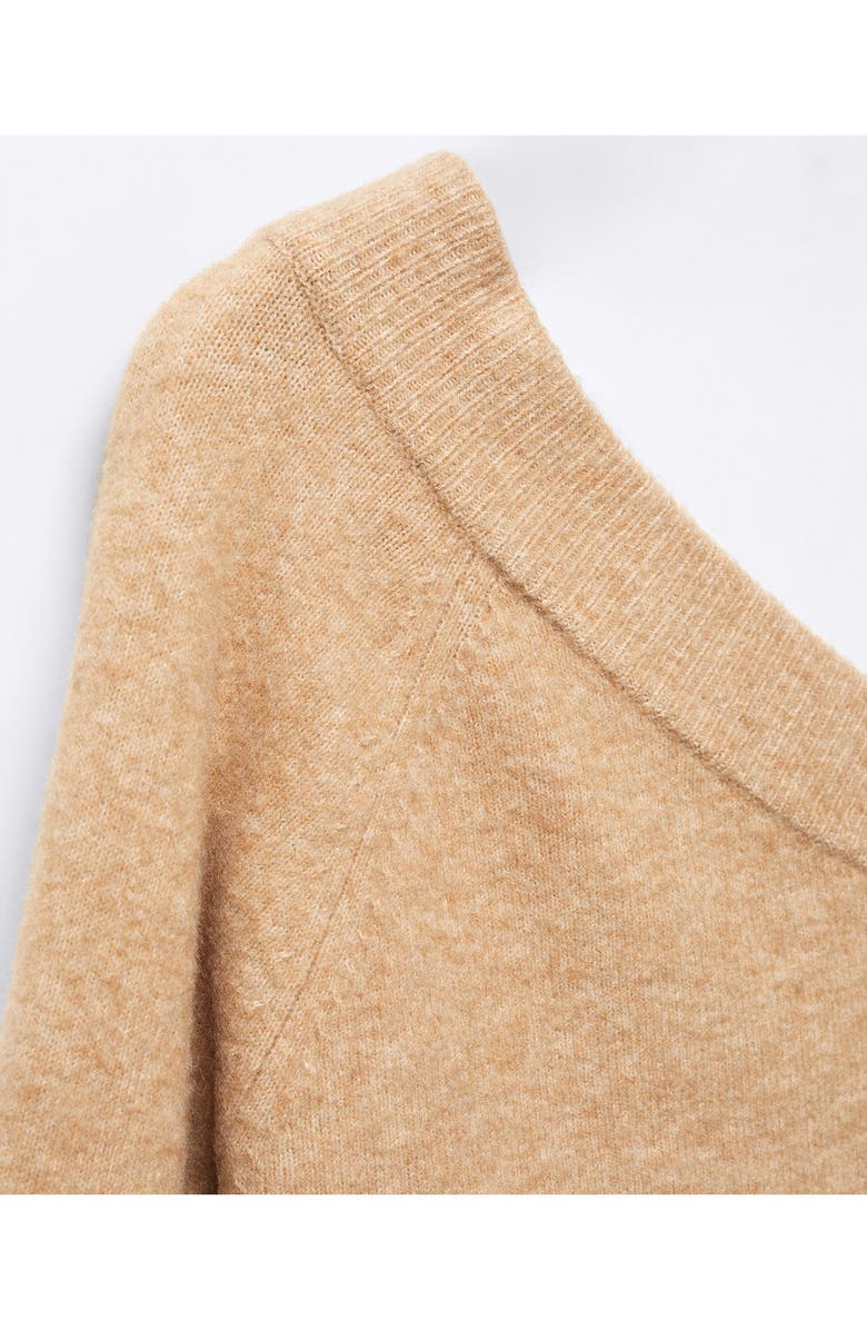 MANGO One-Shoulder Sweater, Alternate, color, 