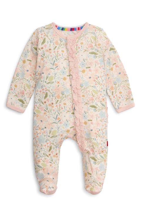 Floral Magnetic Footie