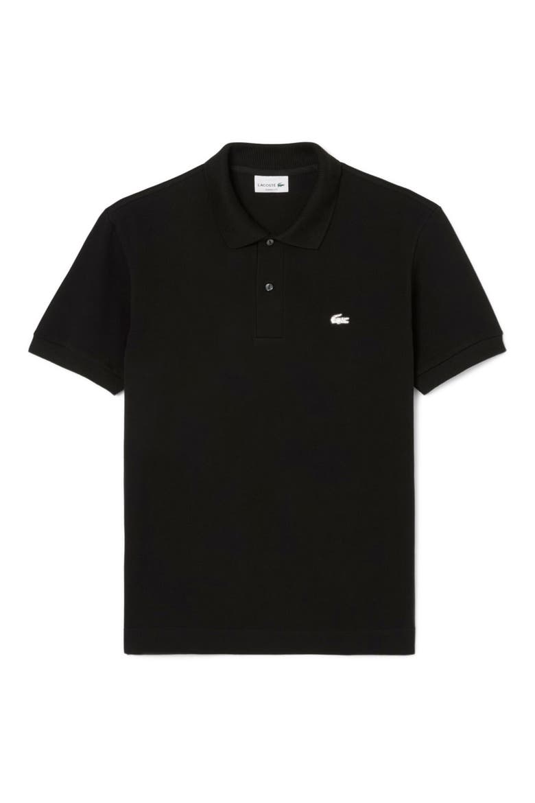 Classic Fit Cotton Polo, Alternate, color, BLACK