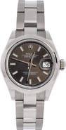 Pre-Owned Rolex Oyster Perpetual Datejust Automatic Watch Stainless Steel 28