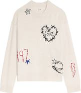 Zadig & Voltaire Markus Heart Cashmere Sweater