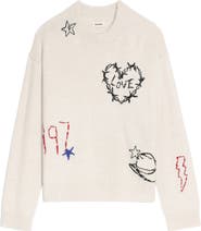 Zadig & Voltaire Markus Heart Cashmere Sweater