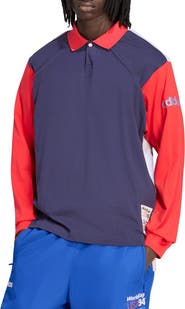 adidas World USA Long Sleeve Rugby Shirt
