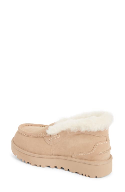 Ugg(r) Ansley Parc Genuine Shearling Platform Slipper