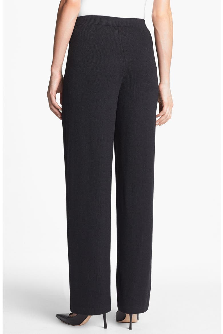 Santana Knit Stove Pants, Alternate, color, CAVIAR