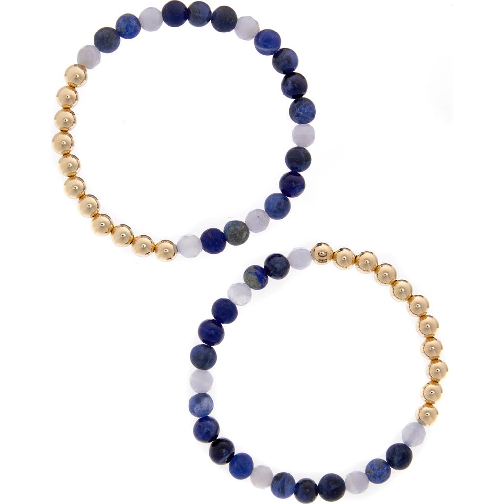 The Healer’s Collection N12 Express & Communicate Set of 2 Healer's Bracelets in Yellow Gold  product
