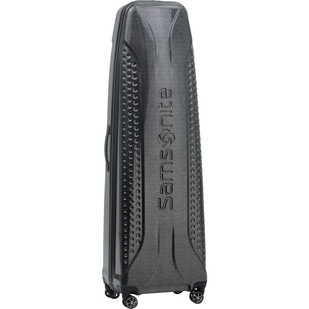 Samsonite Primo Deluxe Dimple Molded Golf Travel Spinner Packing Case In Silver Matrix