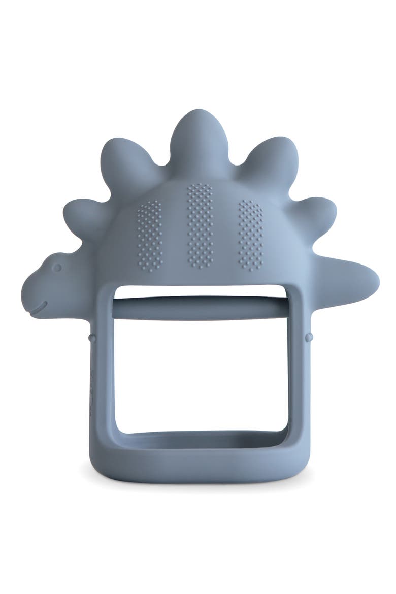 No-Drop Dino Teether Toy, Main, color, TRADEWINDS