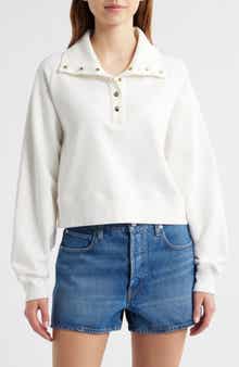 FRAME The Coach Cotton Sweatshirt