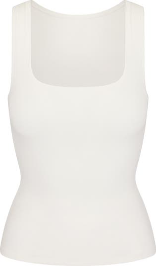 Cotton Rib Long Tank