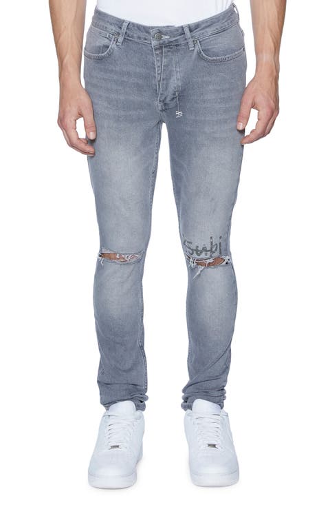 Van Winkle Thrifted Ripped Skinny Jeans