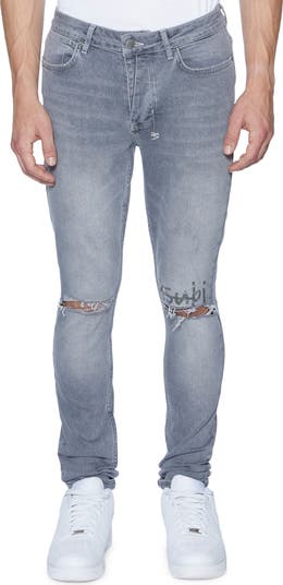 Van Winkle Thrifted Ripped Skinny Jeans