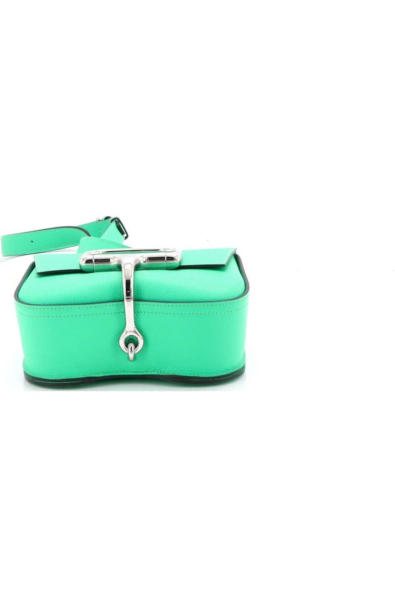 Pre-Owned Hermes Della Cavalleria Shoulder Bag Epsom Mini, Alternate, color, Vert Comics