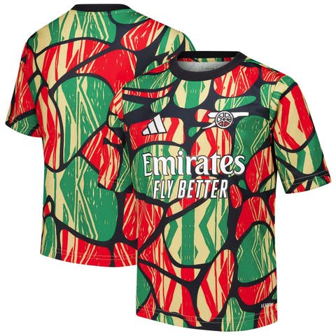 Youth adidas Red Arsenal 2024/25 Pre-Match Top