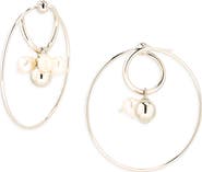 Justine Clenquet Eva Freshwater Pearl Earrings