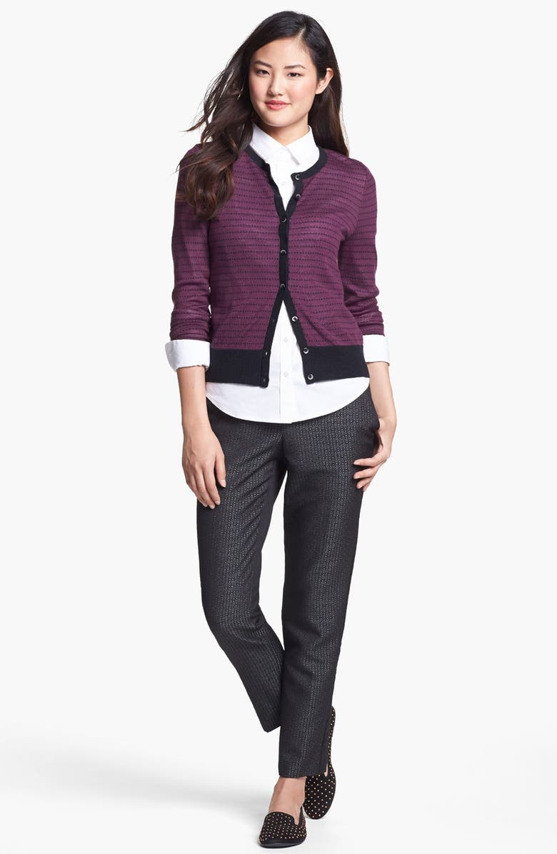 Halogen<sup>®</sup> LONG SLEEVE STRETCH POPLIN BLOUSE, Alternate, color, 