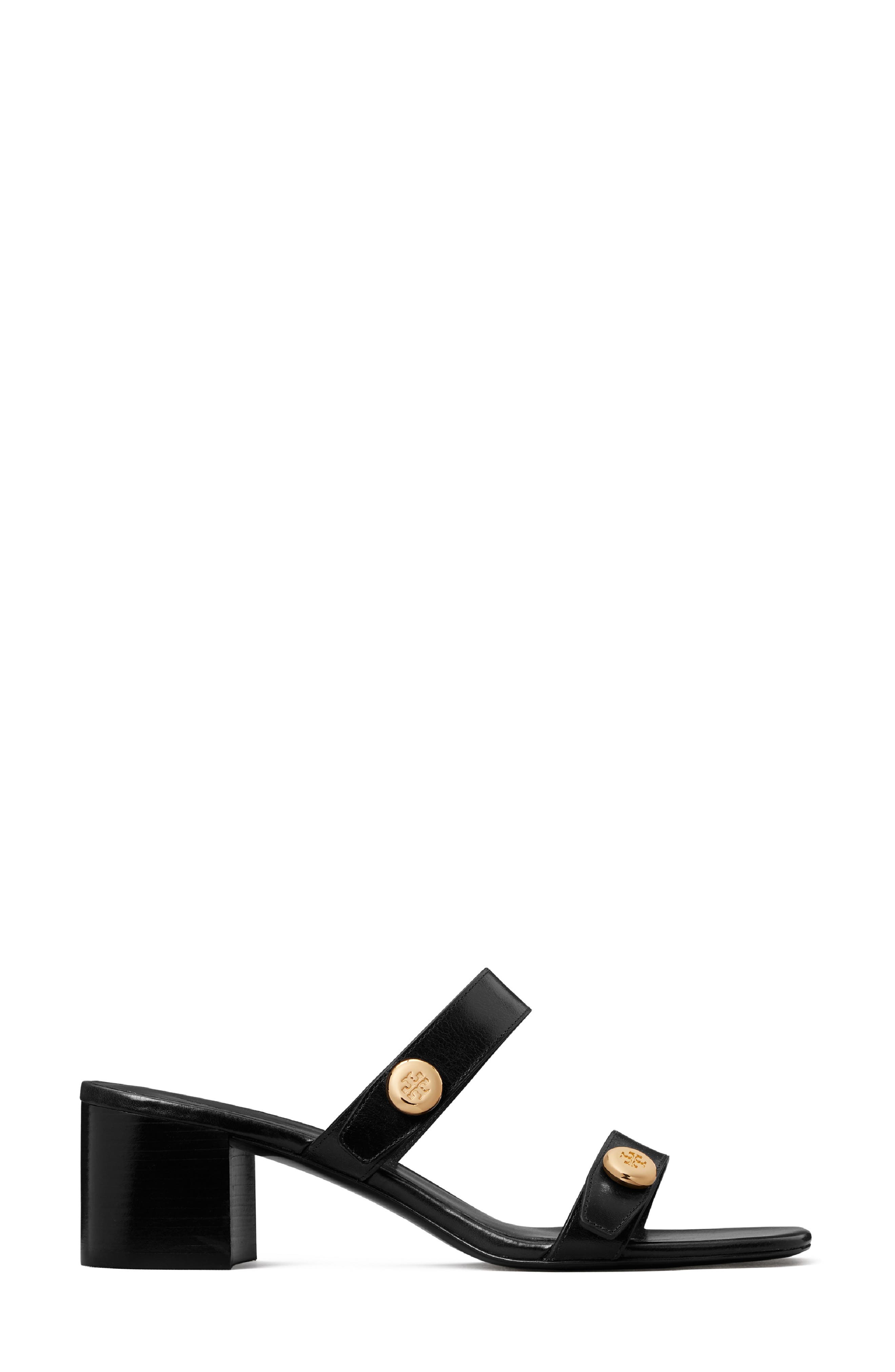 Tory Burch Romy City Slide Sandal, Alternate, color, Perfect Black