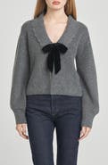 WAYF Sloane Bow Cardigan