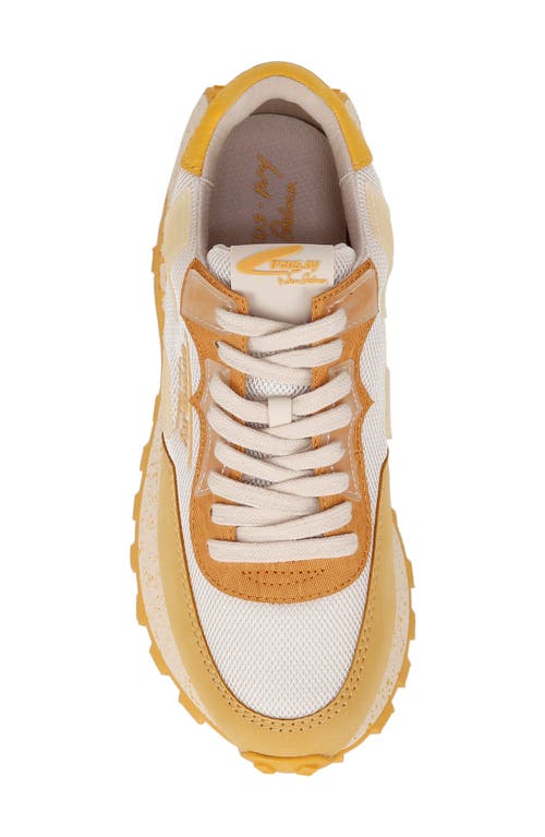 Circus Ny By Sam Edelman Devyn Sneaker In Vanilla Bean/yellow Multi