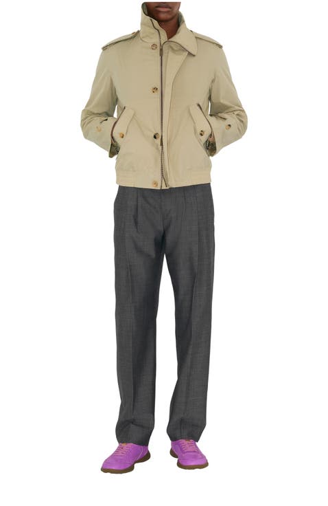 Wool Tailored Trousers