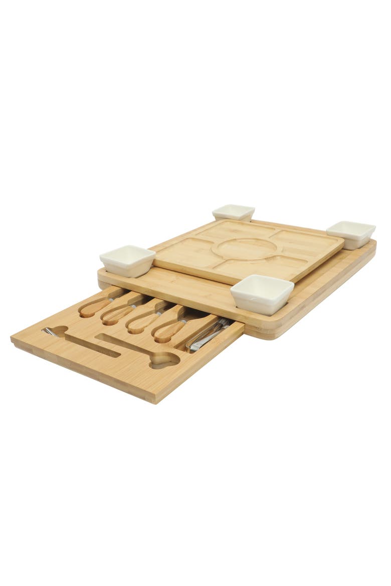Rustic Inspirations 18-Piece Charcuterie Board Set, Alternate, color, Natural