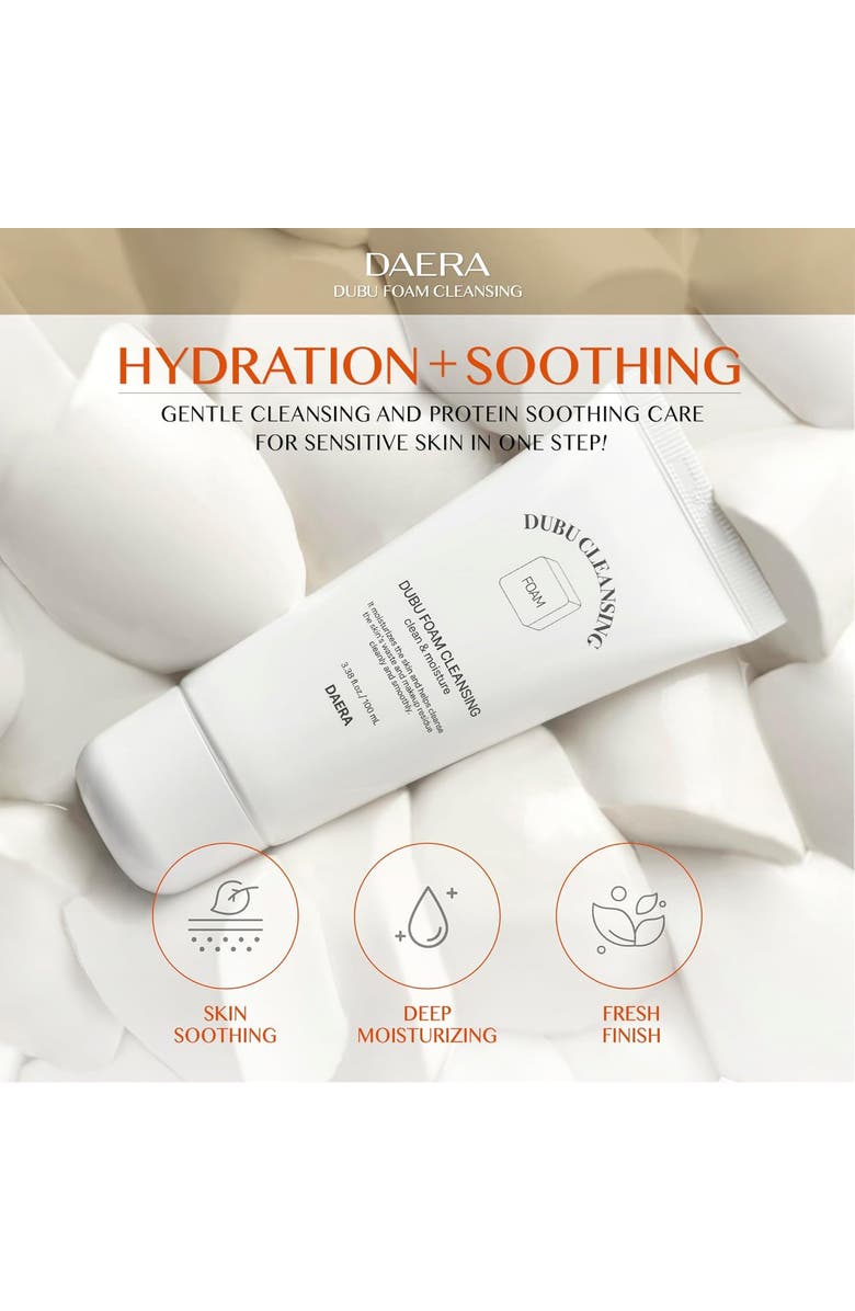 DAERA Foaming Cleanser, Alternate, color, White