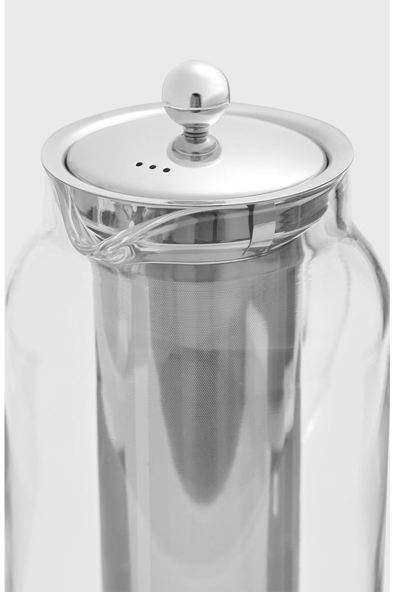 Tea & Water Glass Pitcher with Infuser, Alternate, color, Clear Glass