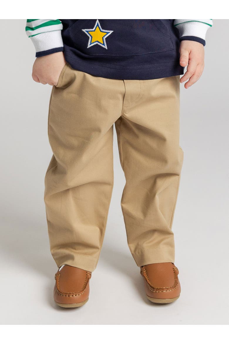 Khaki Twill Fake Fly Pants, Alternate, color, Khaki