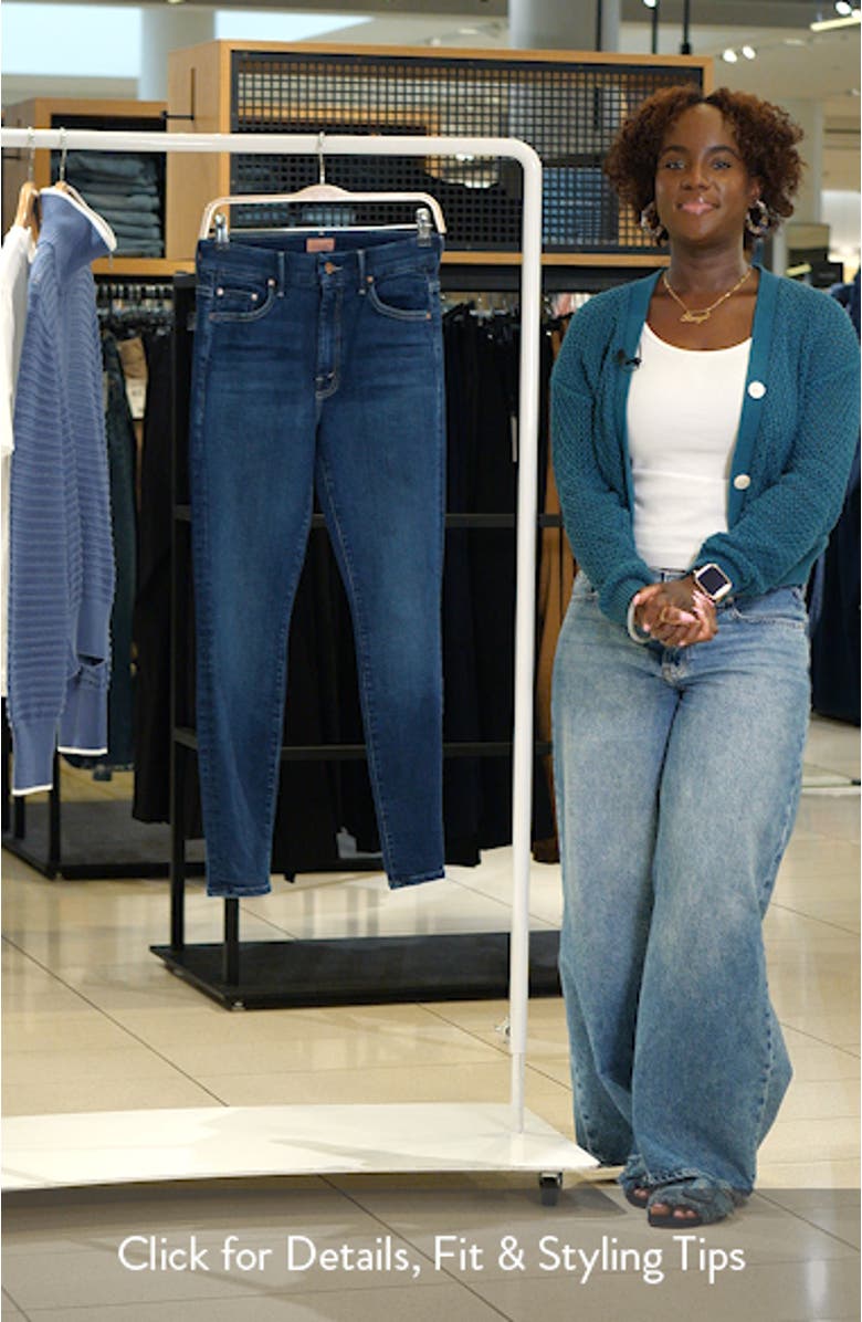 The Looker High Waist Skinny Jeans, sales video thumbnail