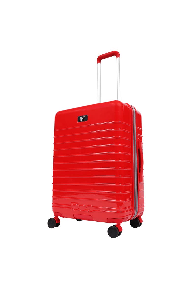 26.5" Expandable Hardside Spinner Luggage, Main, color, RED