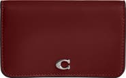 COACH Essential Slim Bifold Leather Card Case