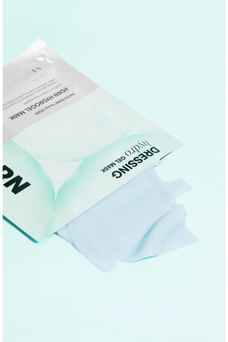 PDRN Hydrogel Mask, Alternate, color, SILVER/ GREEN