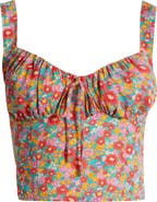 Rip Curl Las Dalias Floral Print Crop Tank