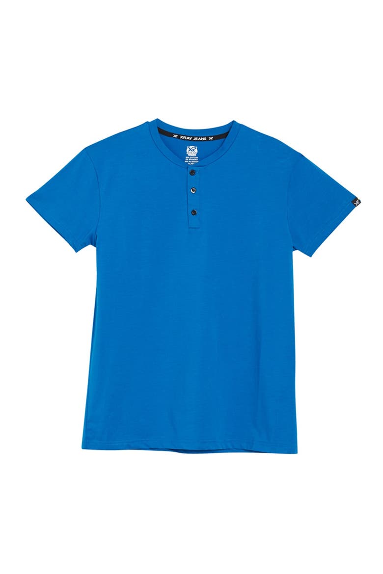 Short Sleeve Henley, Alternate, color, OCEAN BLUE