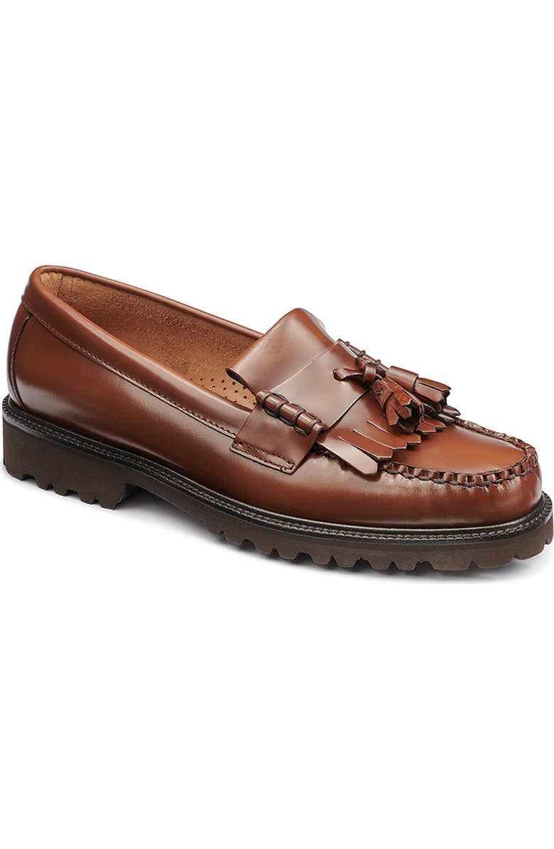 G.H.BASS Layton Lug Sole Loafer, Main, color, Whiskey