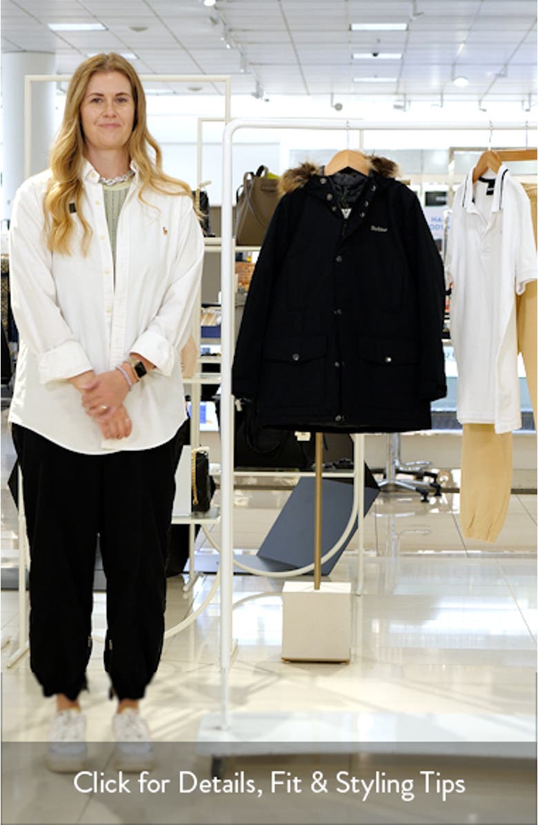 Kids' Ripley Faux Fur Trim Water Repellent Parka, sales video thumbnail