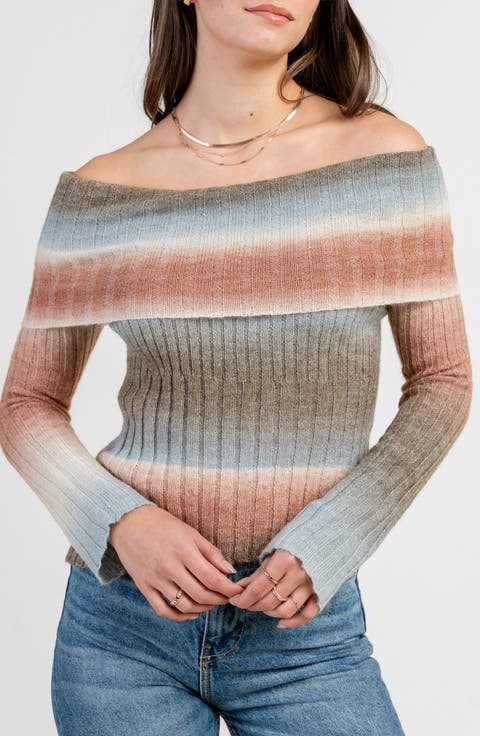 Off The Shoulder Sweater