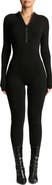 Naked Wardrobe Quarter Zip Jumpsuit