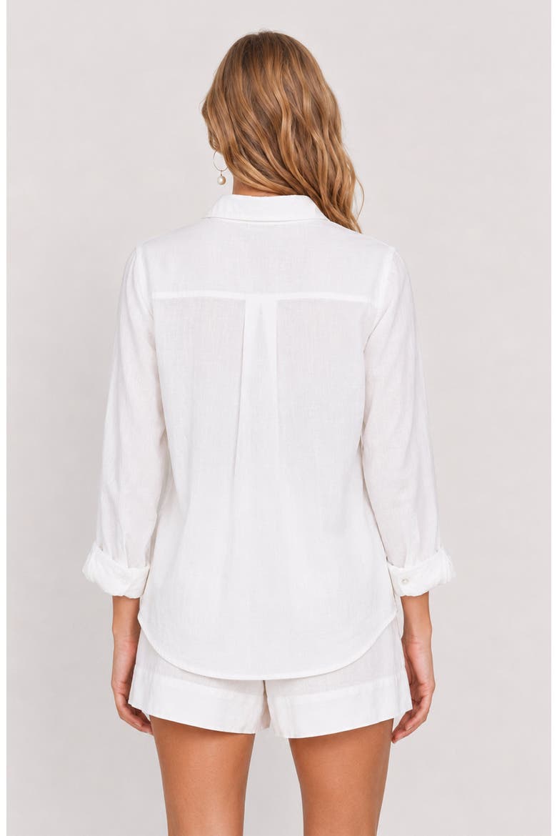 Lucille Top, Alternate, color, White