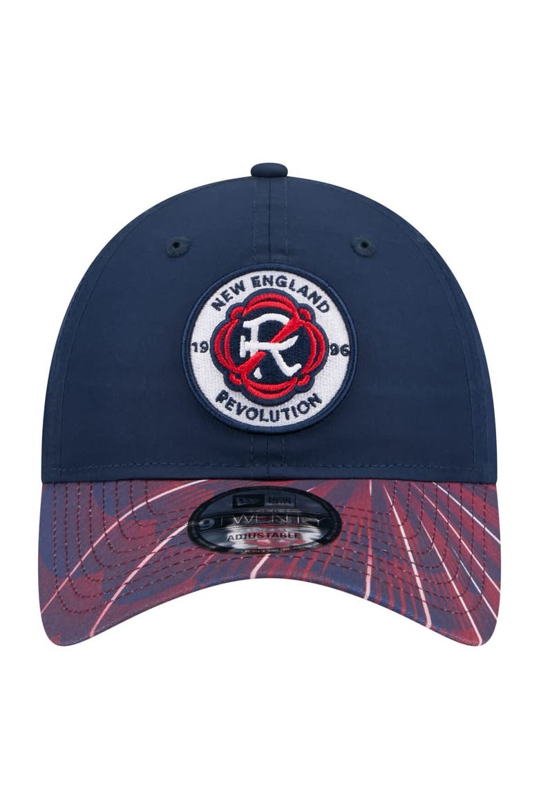 Men's New Era Navy New England Revolution 2026 Jersey Hook 9TWENTY Adjustable Hat, Alternate, color, Navy