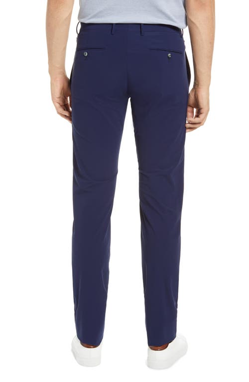 Zanella Active Stretch Flat Front Pants In Blue