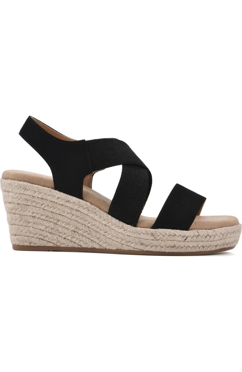 White Mountain Footwear Yanda Wedge Espadrille Sandal, Alternate, color,