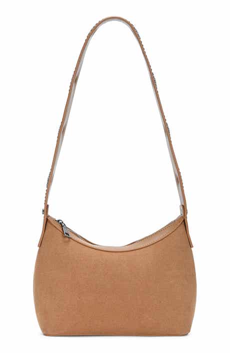 Western Studded Strap Leather Shoulder Bag