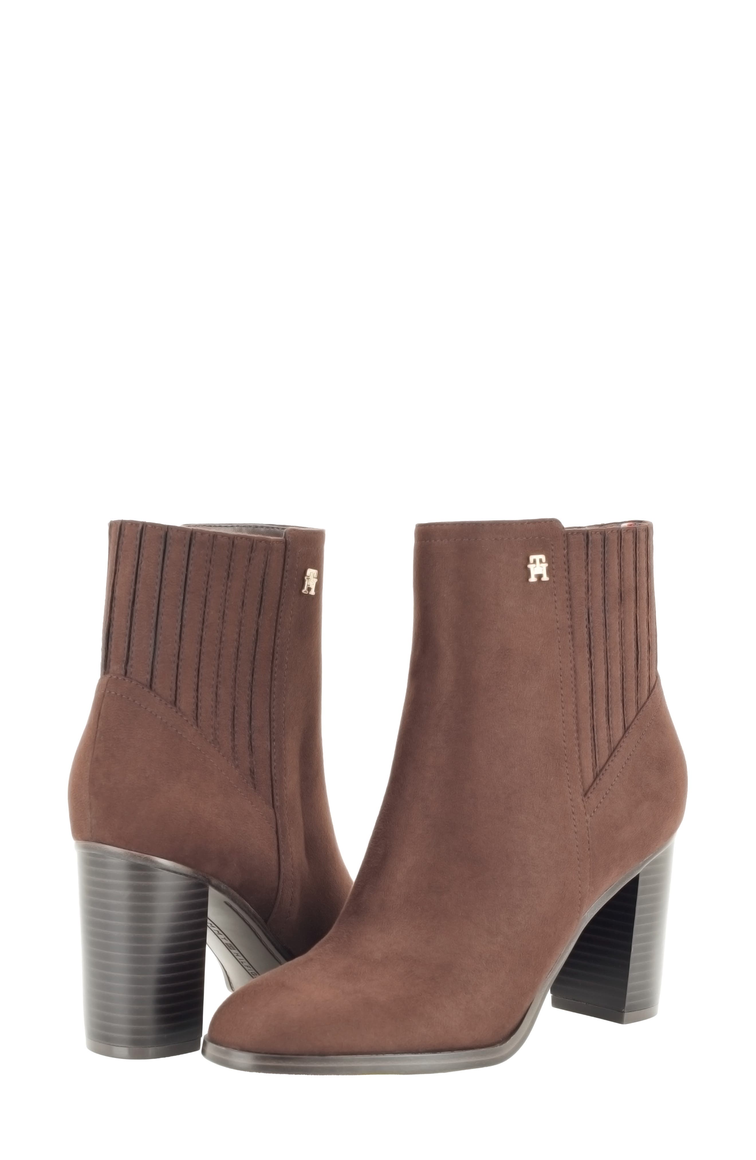 Dannie Bootie, Alternate, color, DARK BROWN