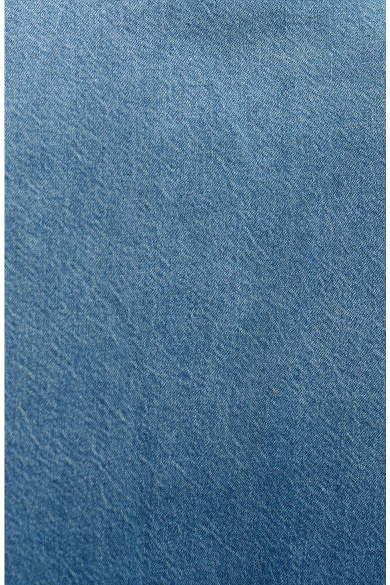 Relaxed Ombé Denim Popover Shirt, Alternate, color, MEDIUM BLUE