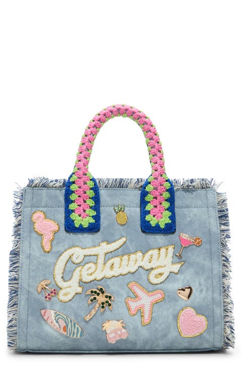 Beachy Denim Tote